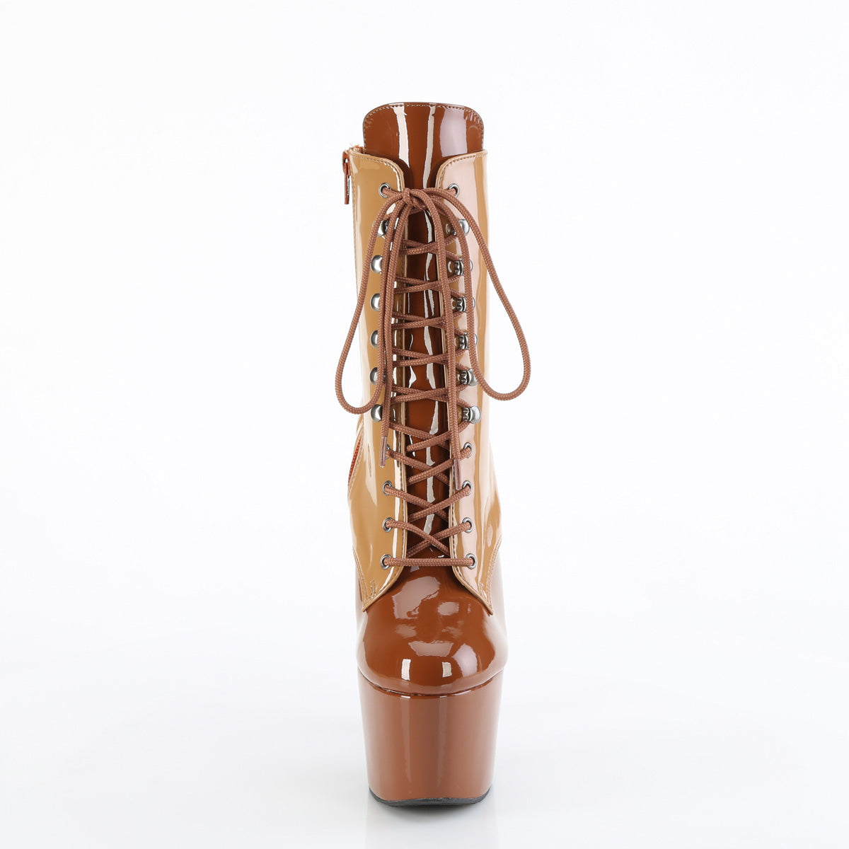 ADORE-1020DC - Toffee-Caramel Patent Boots