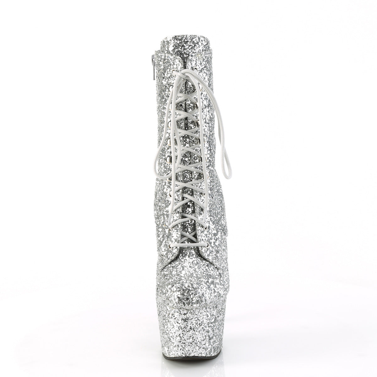 ADORE-1020GWR - Silver Glitter Boots