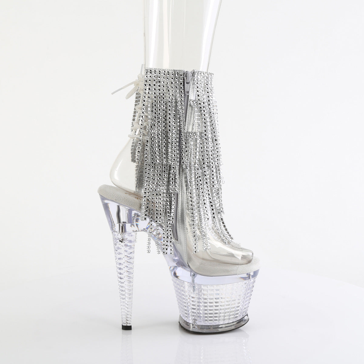 SPECTATOR-1017RSF - Clear-Silver/Clear Boots