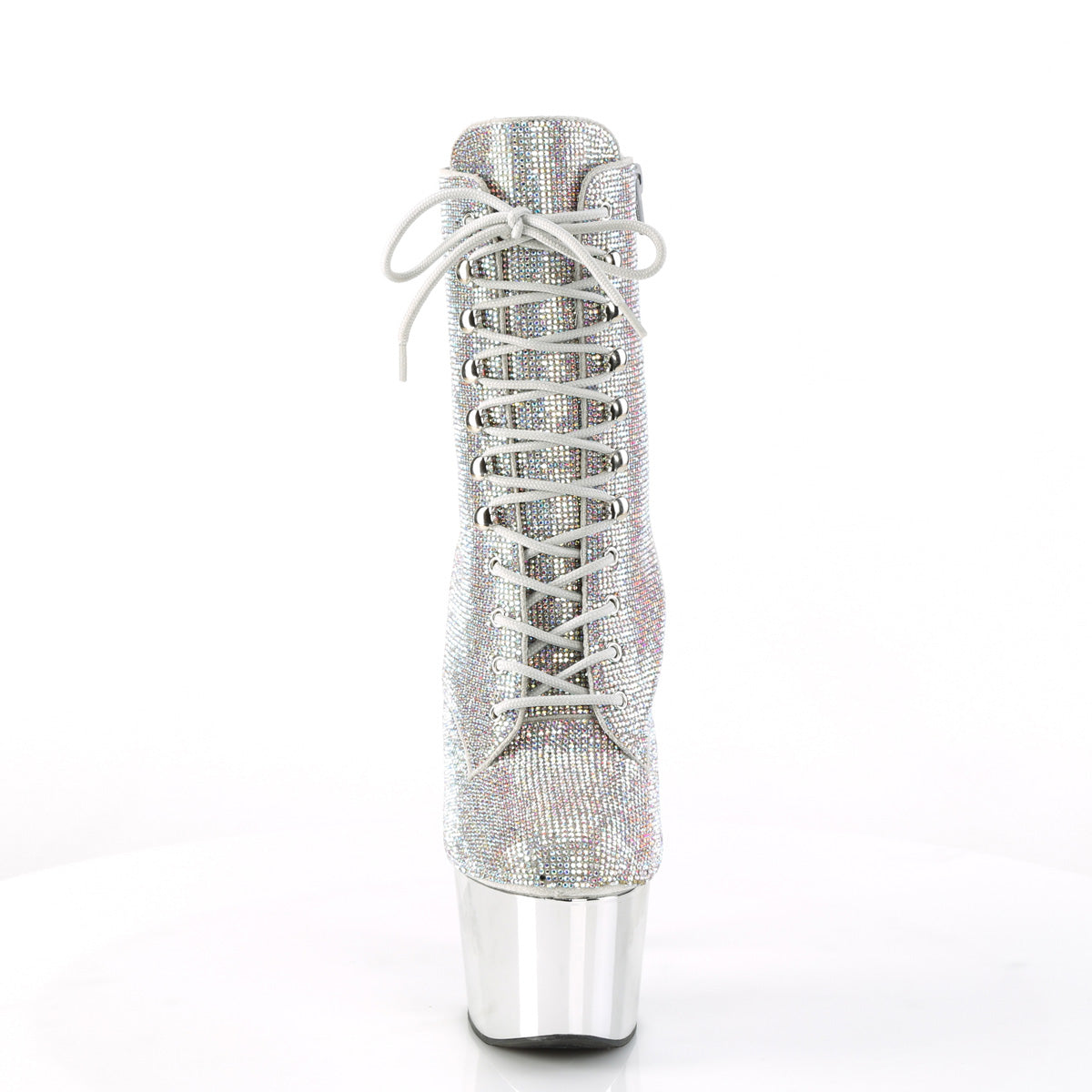 ADORE-1020CHRS - Silver Multi Rhinestones/Chrome