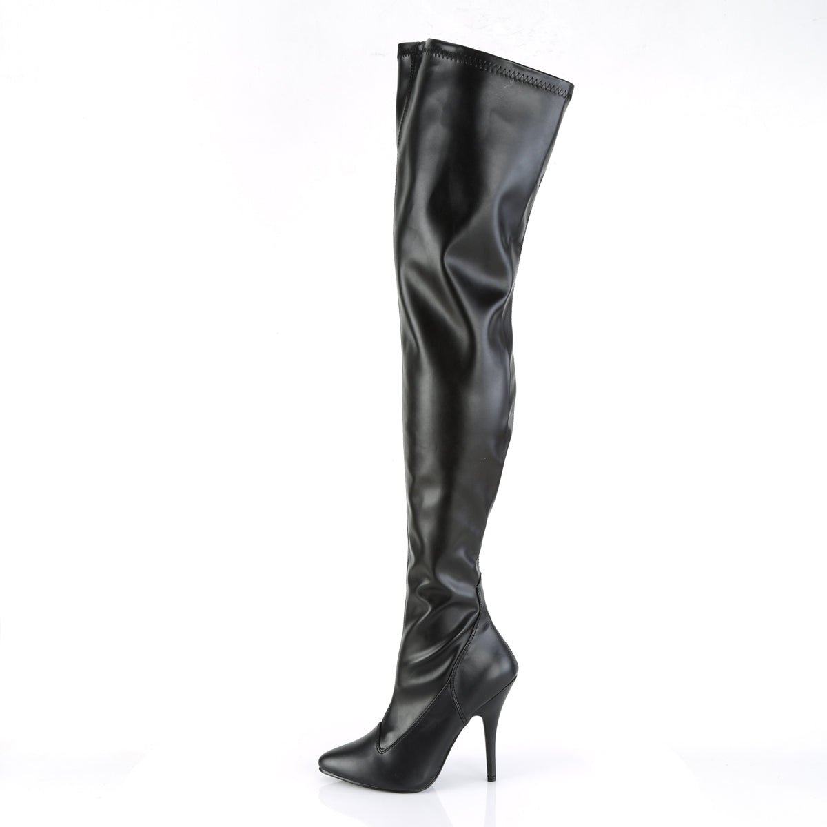 SEDUCE-3000 - Blk Str Faux Leather