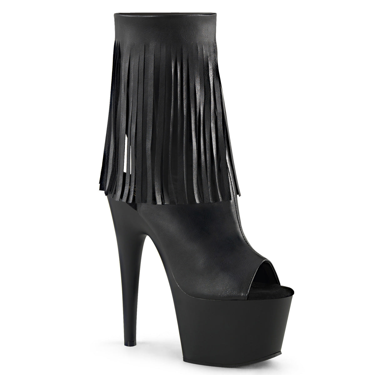 ADORE-1019-Blk Faux Leather/Blk Matte