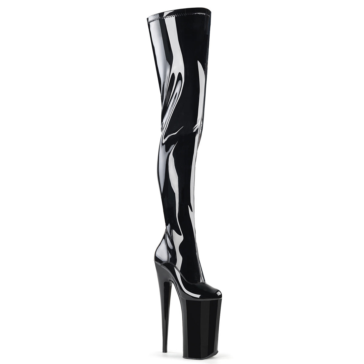 BEYOND-4000 - Blk Stretch Pat/Blk