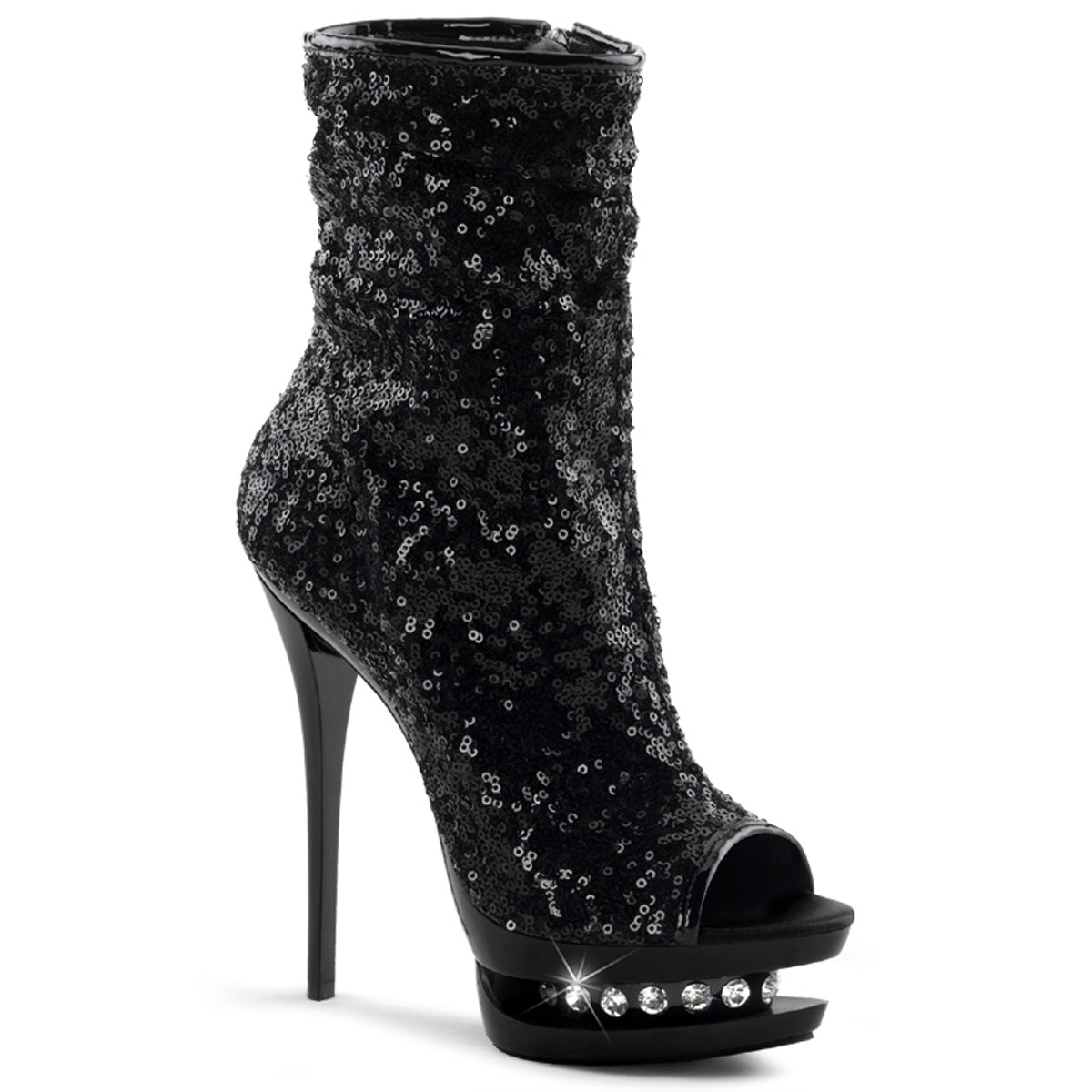 BLONDIE-R-1008 - Blk Sequins/Blk