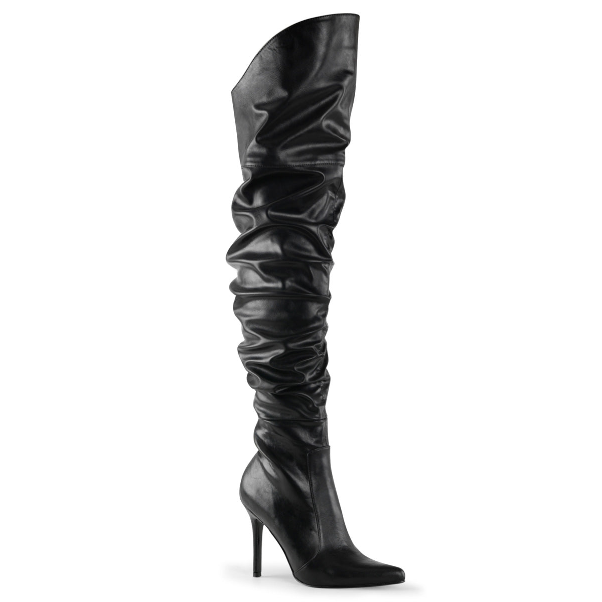CLASSIQUE-3011 - Blk Faux Leather