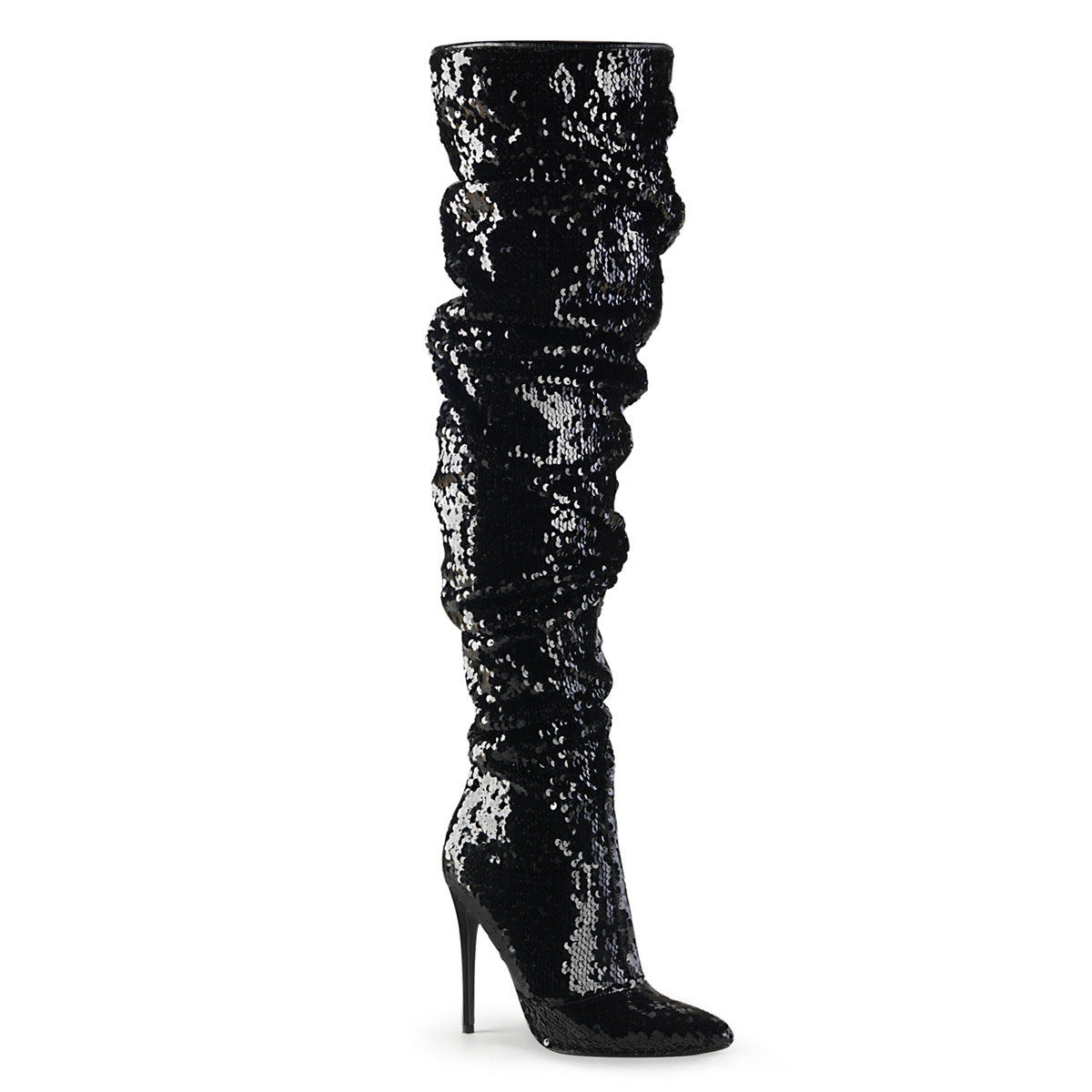 COURTLY-3011 - Blk Sequins