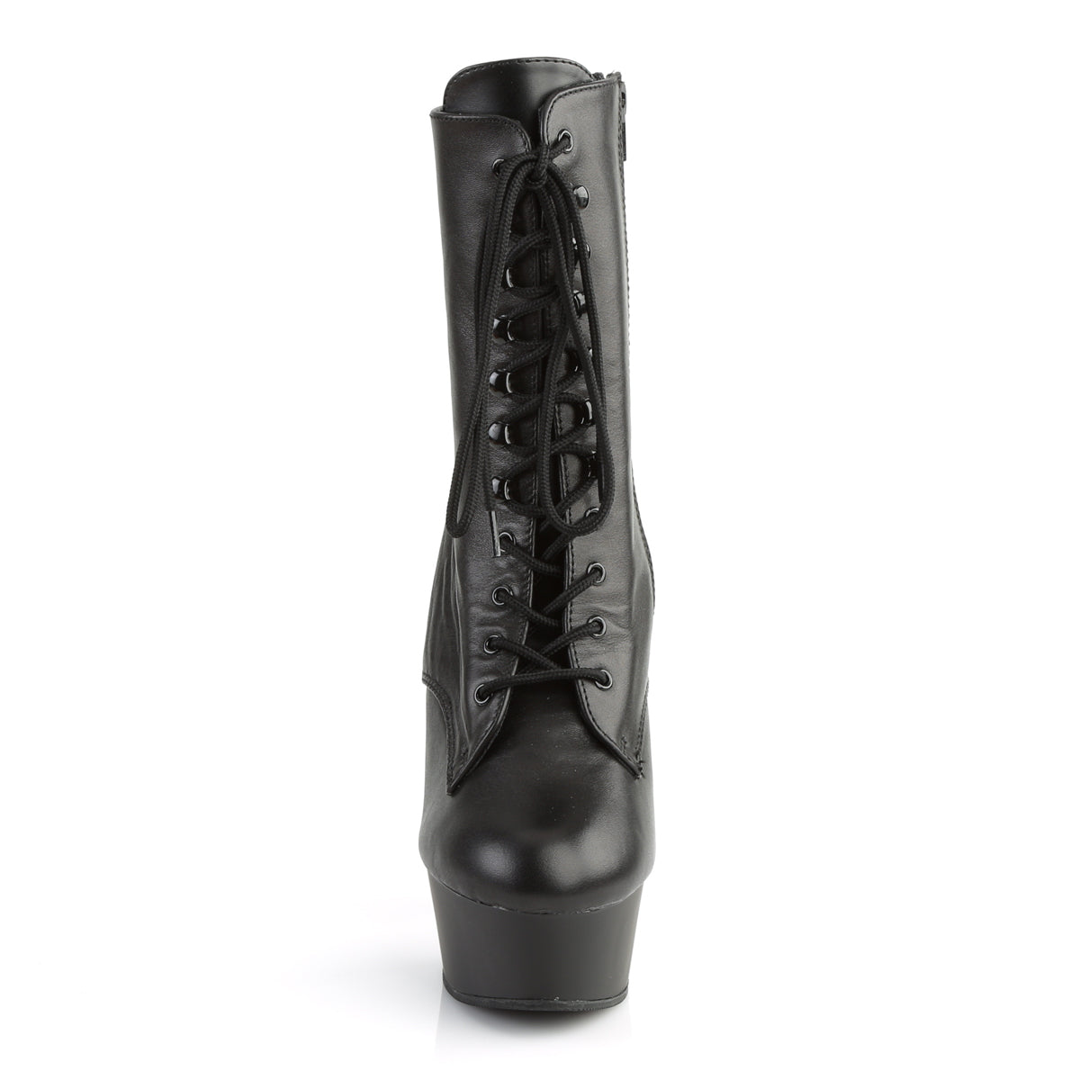 DELIGHT-1020 - Blk Leather/Blk