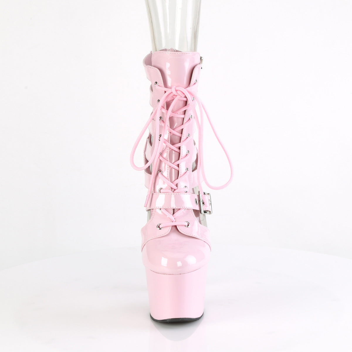 ADORE-1013MST - Baby Pink Cage Booties