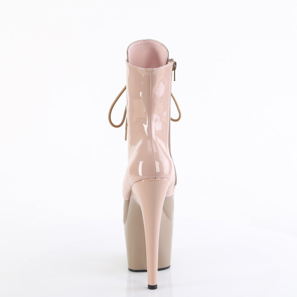 ADORE-1020DC - Dusty Pink-Sand Patent Boots