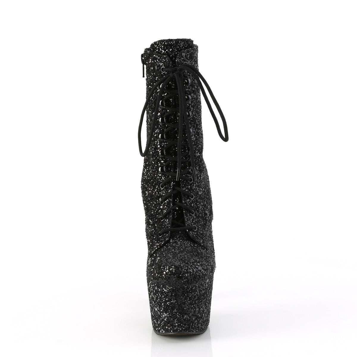ADORE-1020GWR - Black Glitter Boots