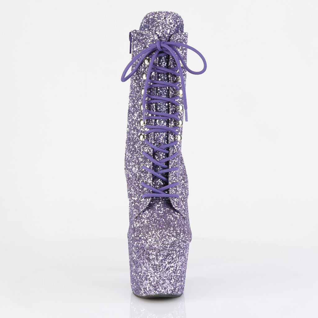 ADORE-1020GWR - Lilac Glitter Boots