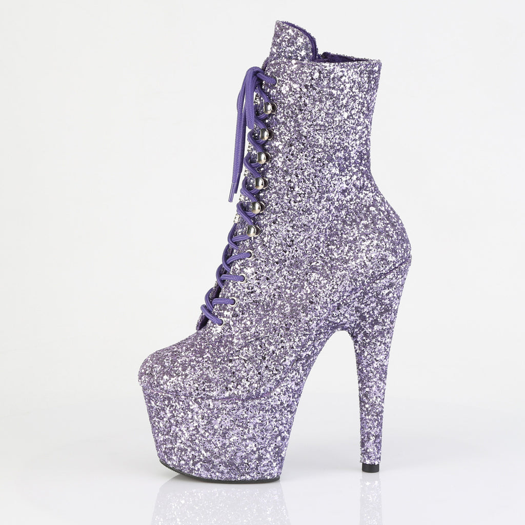 ADORE-1020GWR - Lilac Glitter Boots