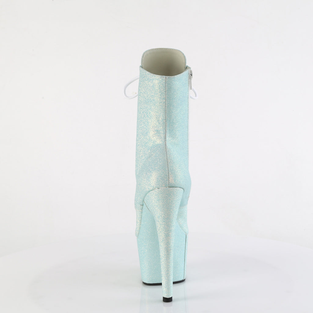 ADORE-1020SDG - Baby Blue Sawdust Glitter Boots