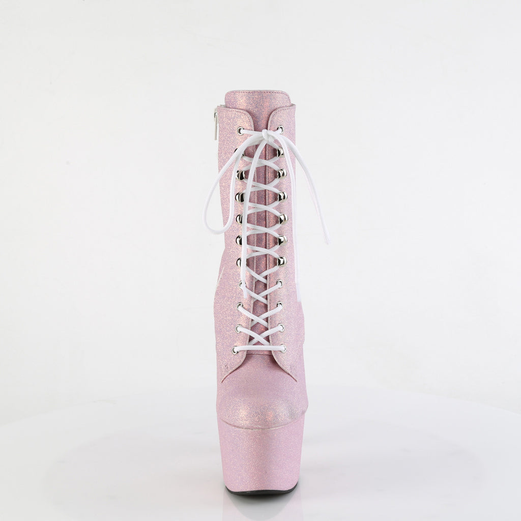 ADORE-1020SDG - Baby Pink Sawdust Glitter Boots