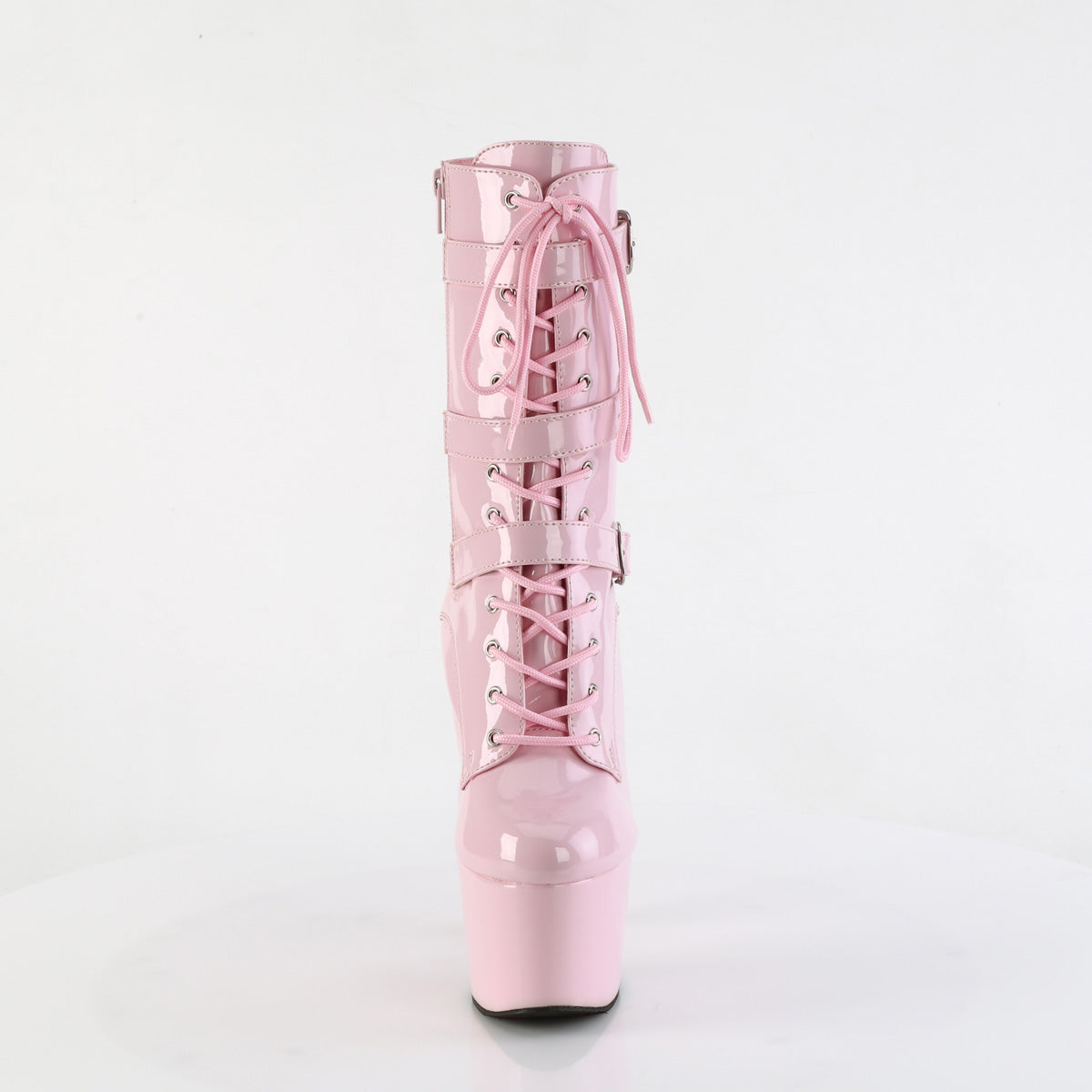 ADORE-1043 - Baby Pink Patent Boots