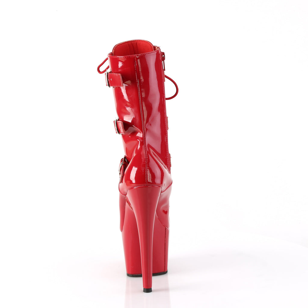 ADORE-1043 - Red Patent Boots