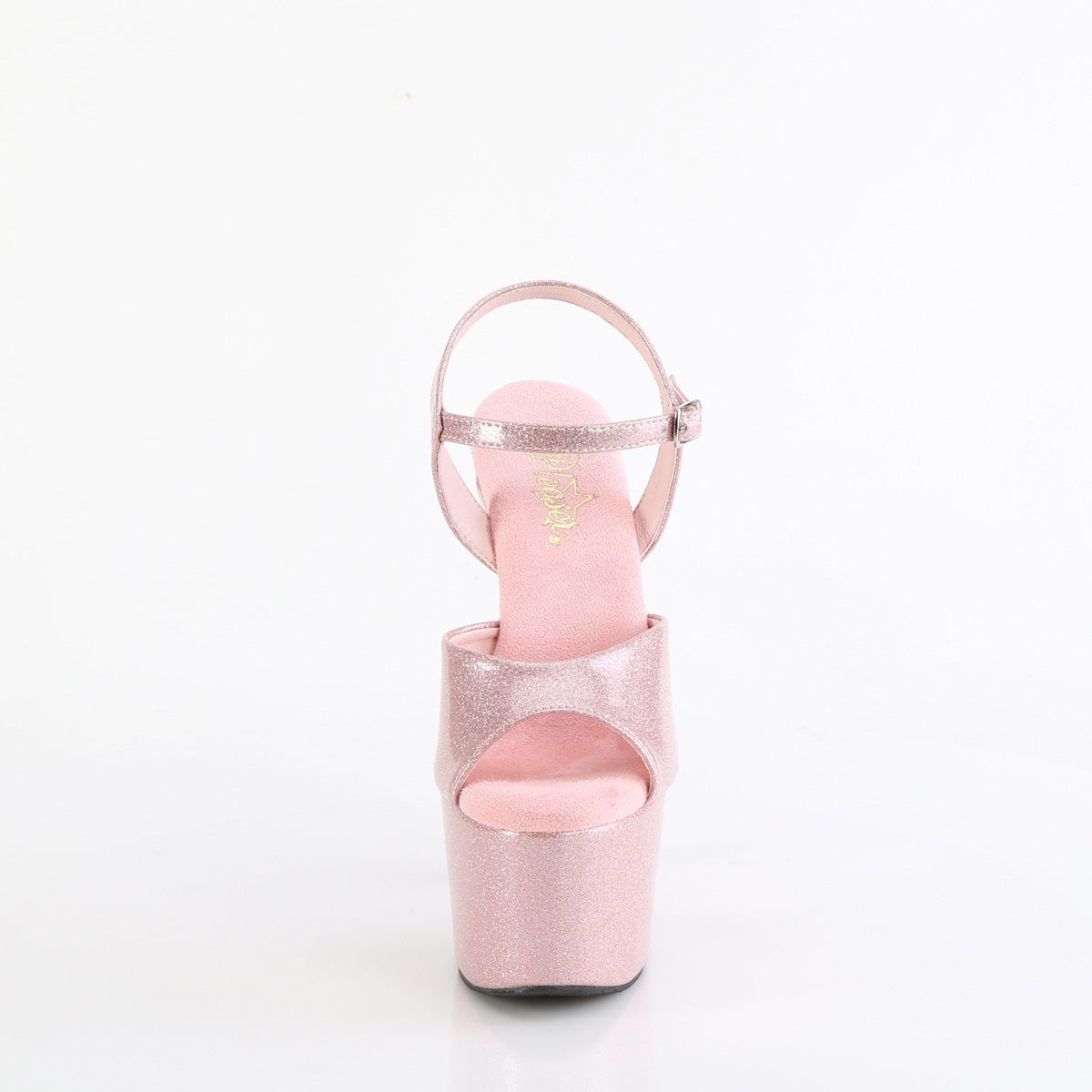 ADORE-709GP - Baby Pink Glitter Patent Heels
