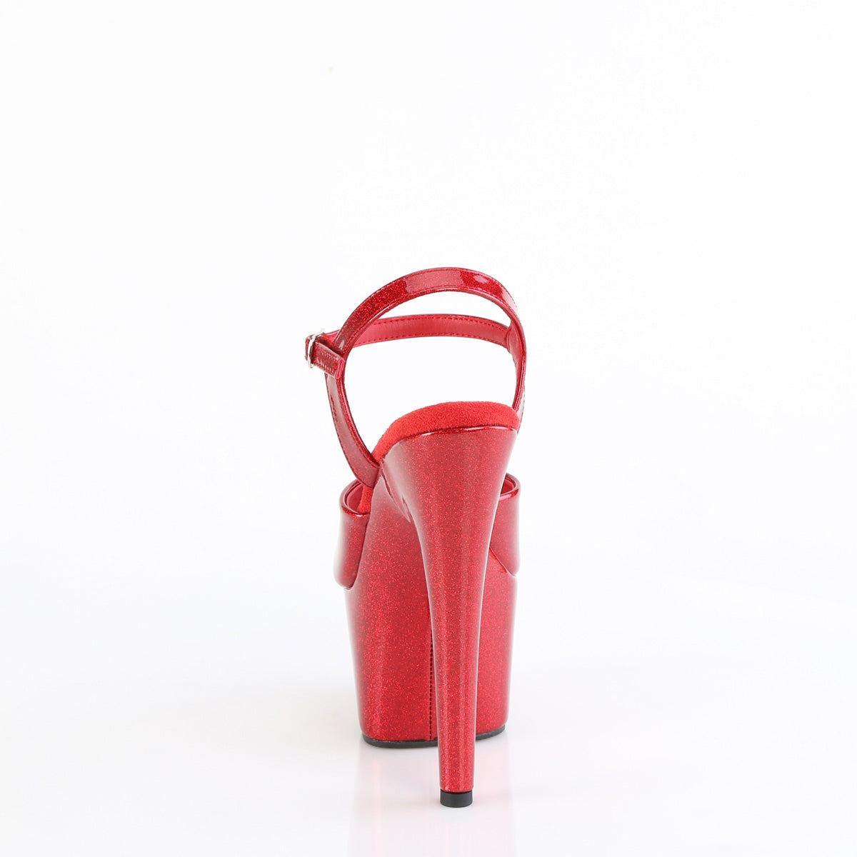 ADORE-709GP - Ruby Red Glitter Patent Heels