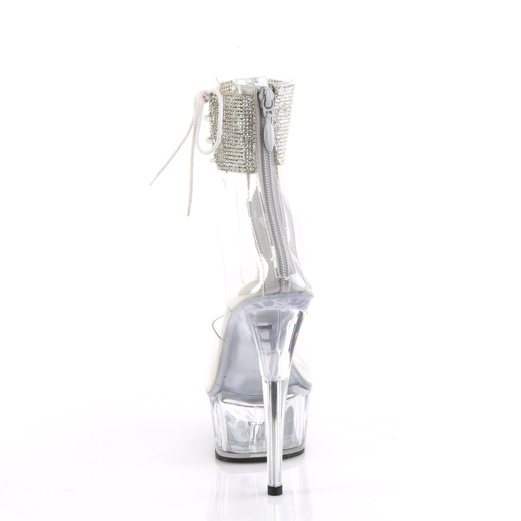DELIGHT-624RS - Clear/Clear Heels