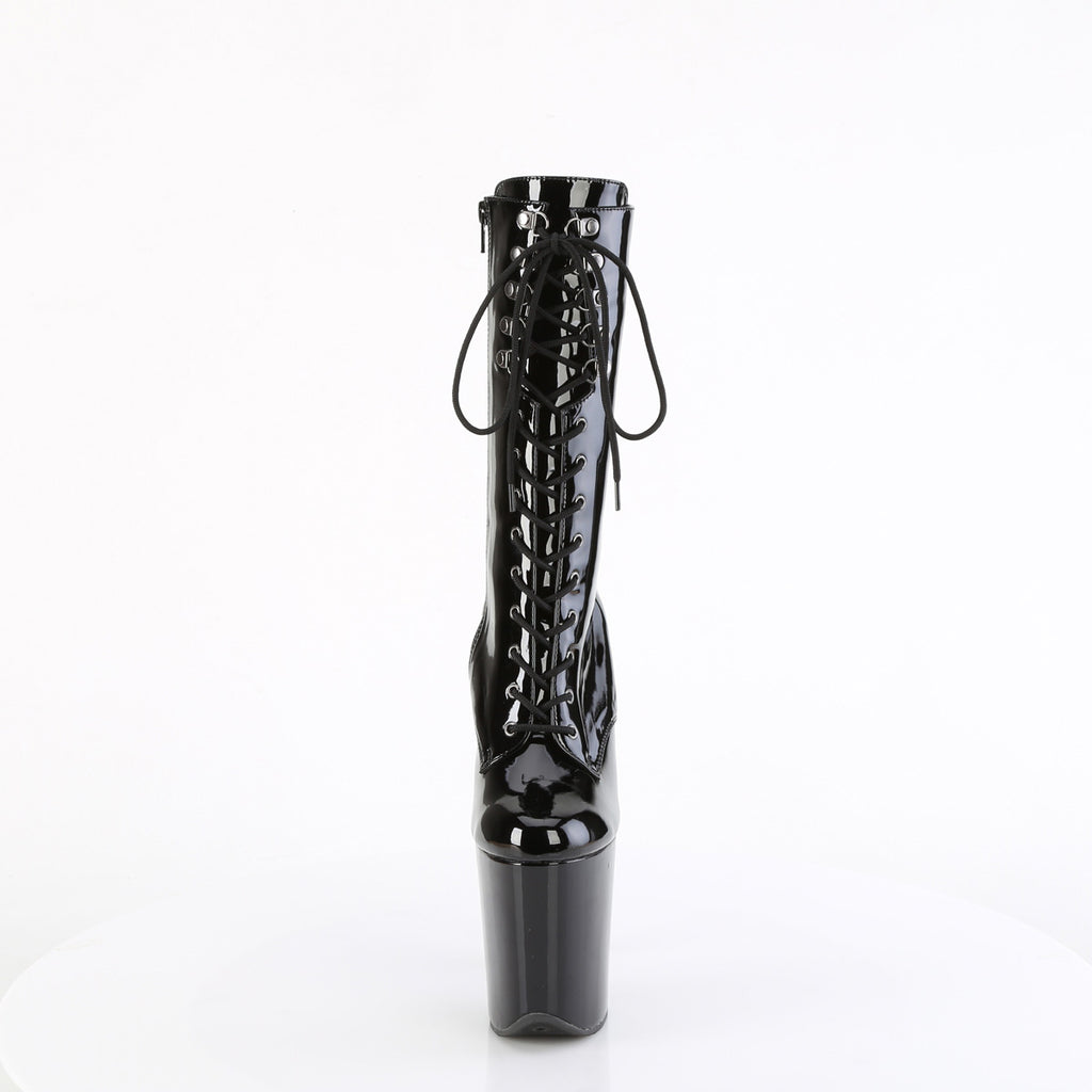 FLAMINGO-1054 - Black Patent Boots