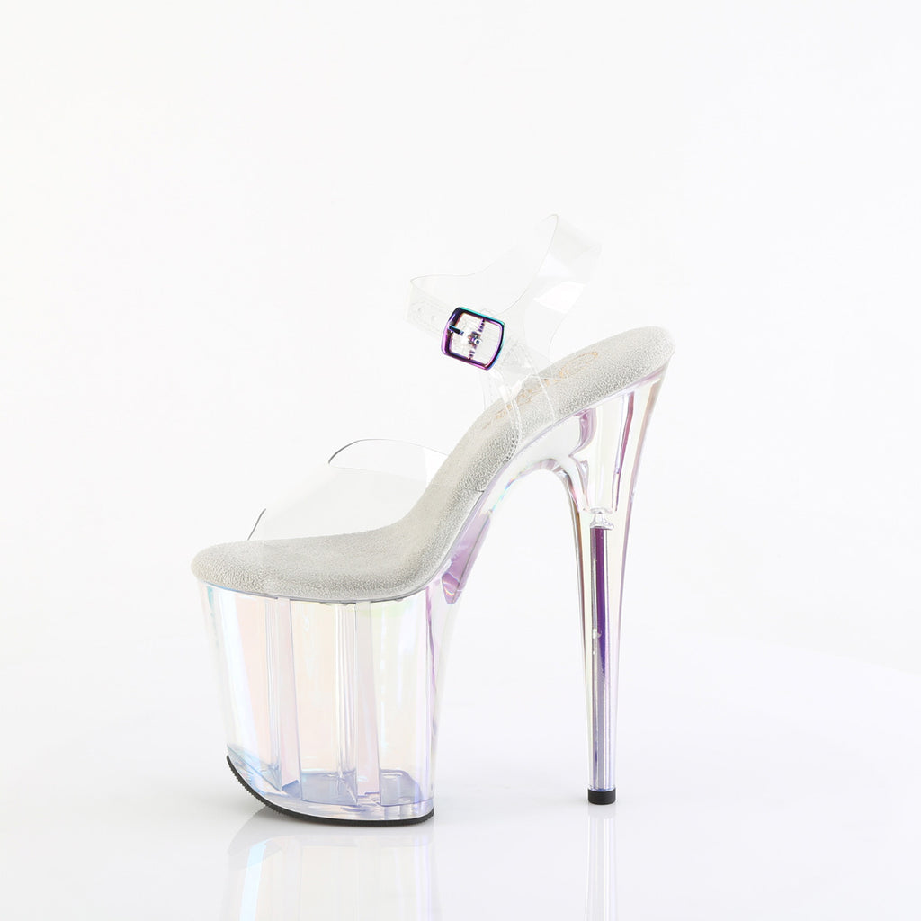 FLAMINGO-808HT - Clear/Holo Tinted Heels