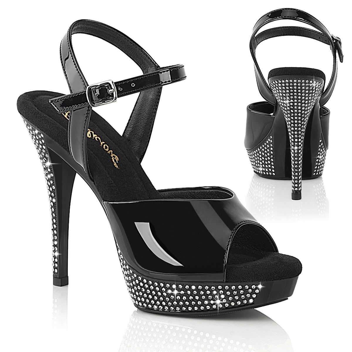 FABULICIOUS ATHENA-509 - Black Heels
