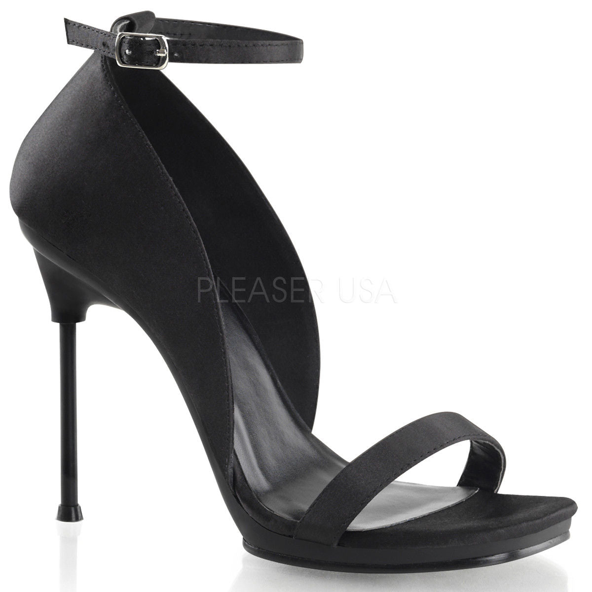 Discontinued FABULICIOUS Chic-35 Satin D'Orsay Formal Evening Party 4.5" Heels - A Shoe Addiction
