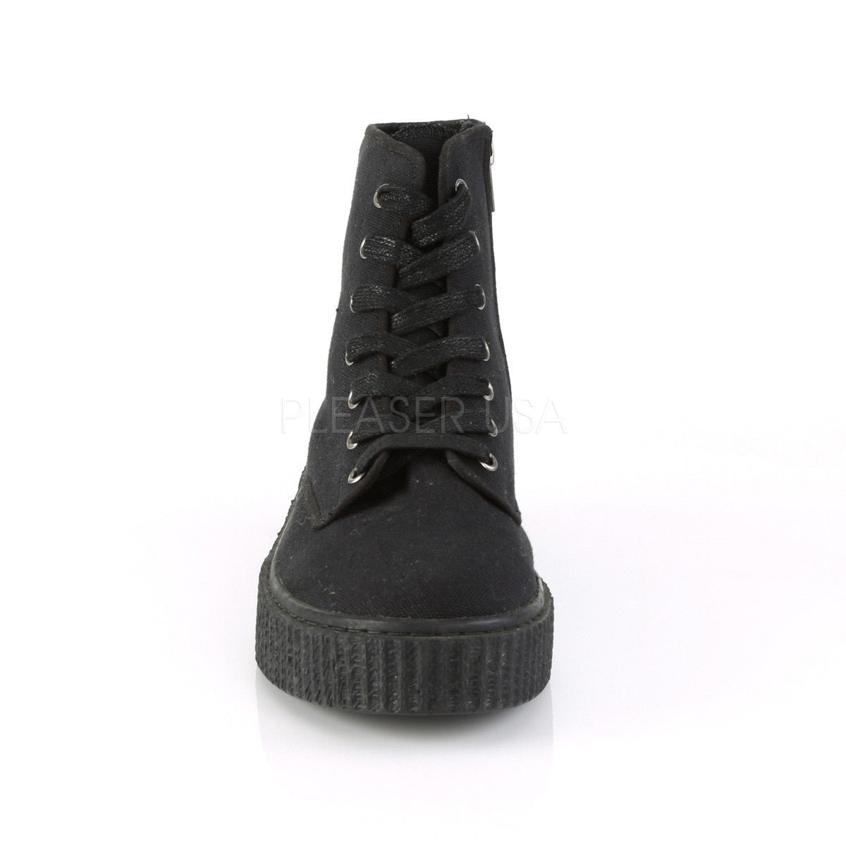 DEMONIA Sneeker-201 Men's Unisex Goth Rocker High Top Creeper Platform Sneakers - A Shoe Addiction