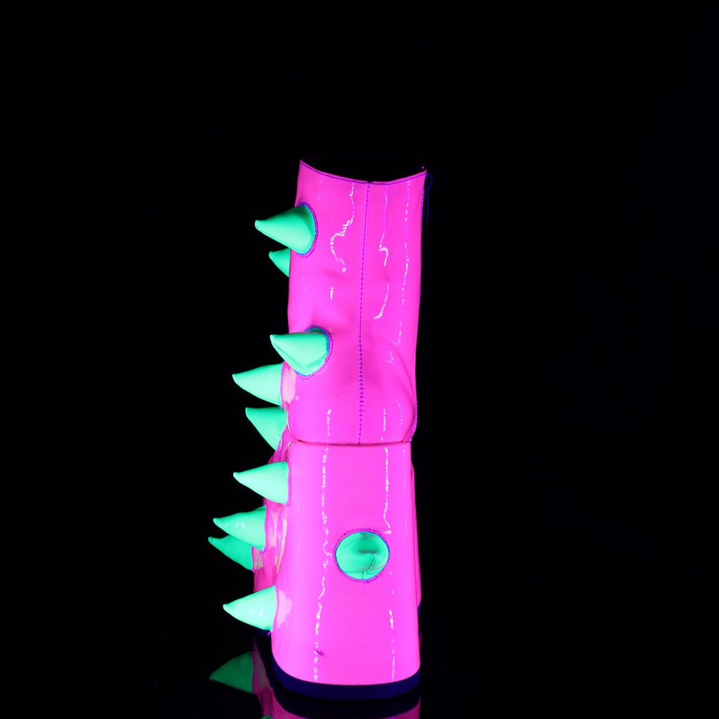 SLAY-77 - UV Neon Pink-Neon Green