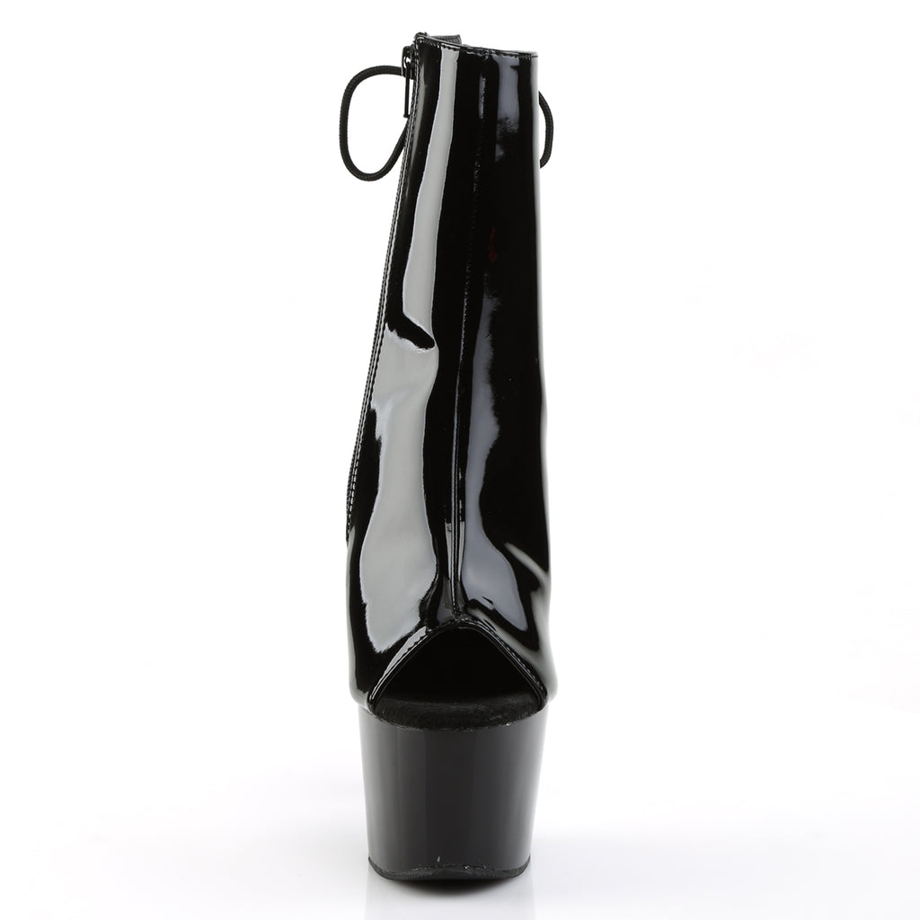 ADORE-1018 - Black Patent Boots