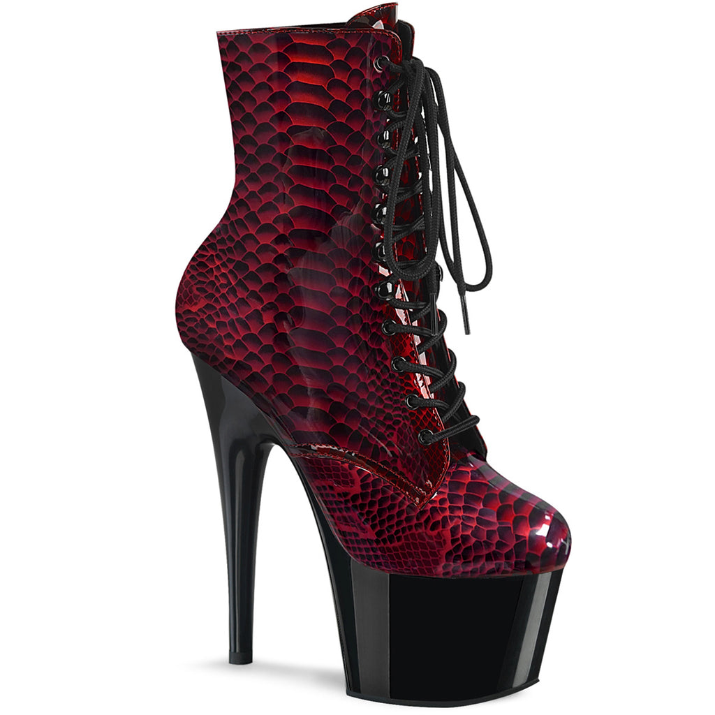 ADORE-1020SP-Red Snake Print Pat/Blk