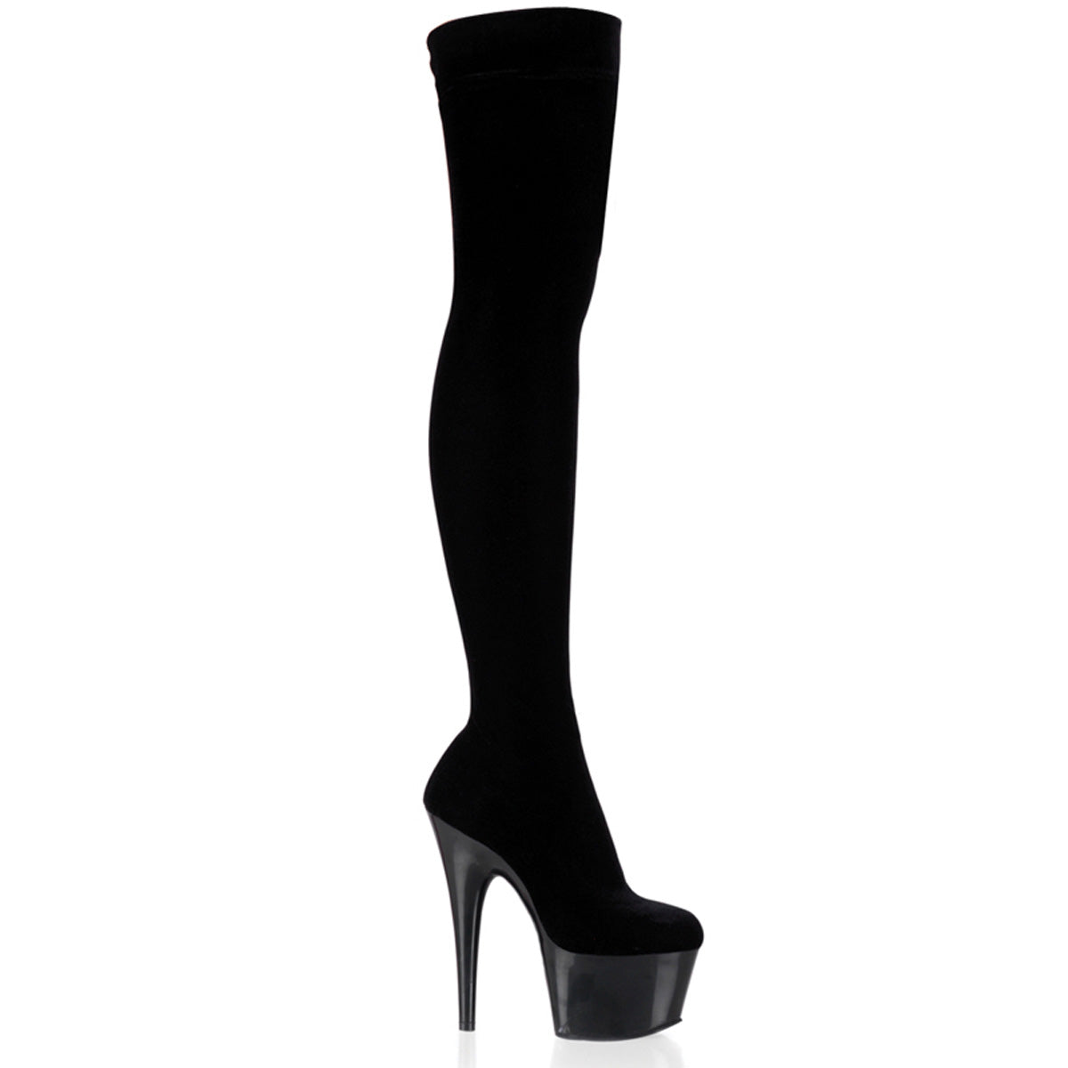 ADORE-3002-Blk Str Velvet/Blk