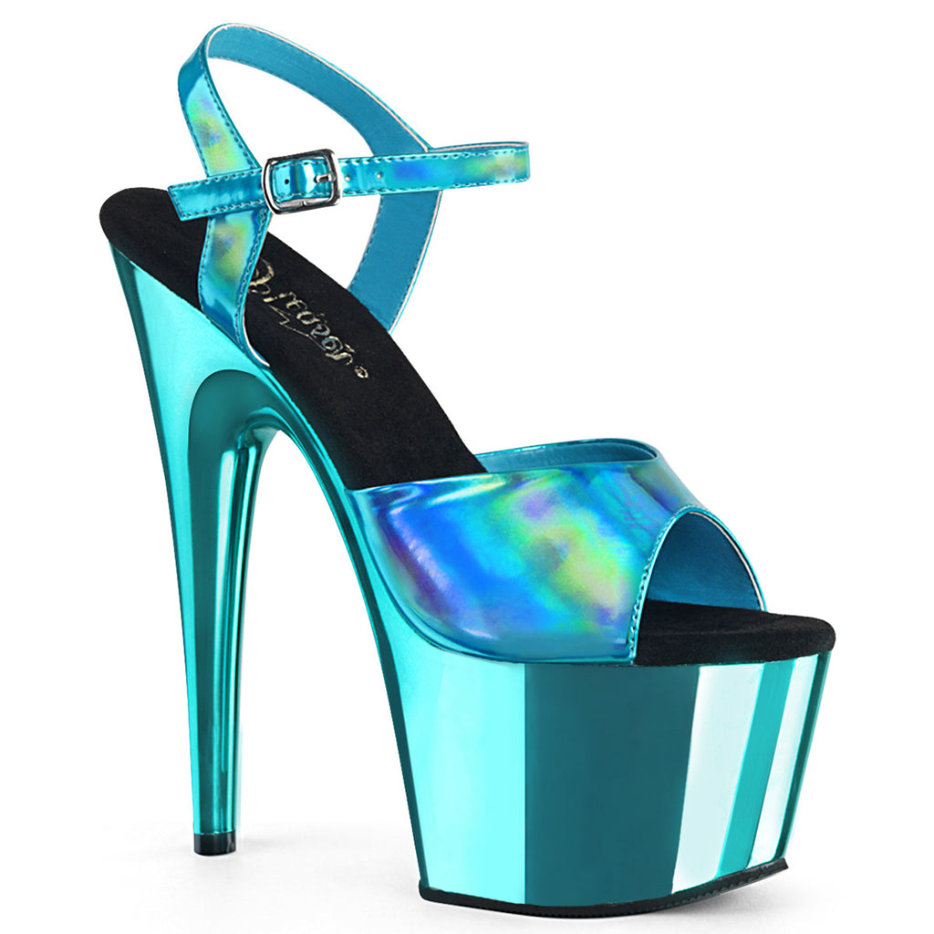 ADORE-709HGCH-Turquoise Hologram/Turquoise Chrome