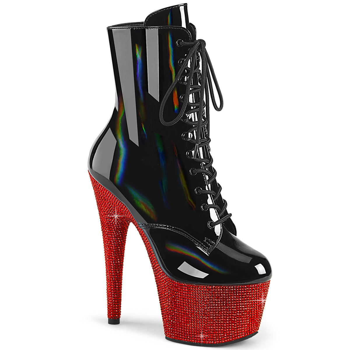 BEJEWELED-1020-7-Blk Holo Pat/Red RS