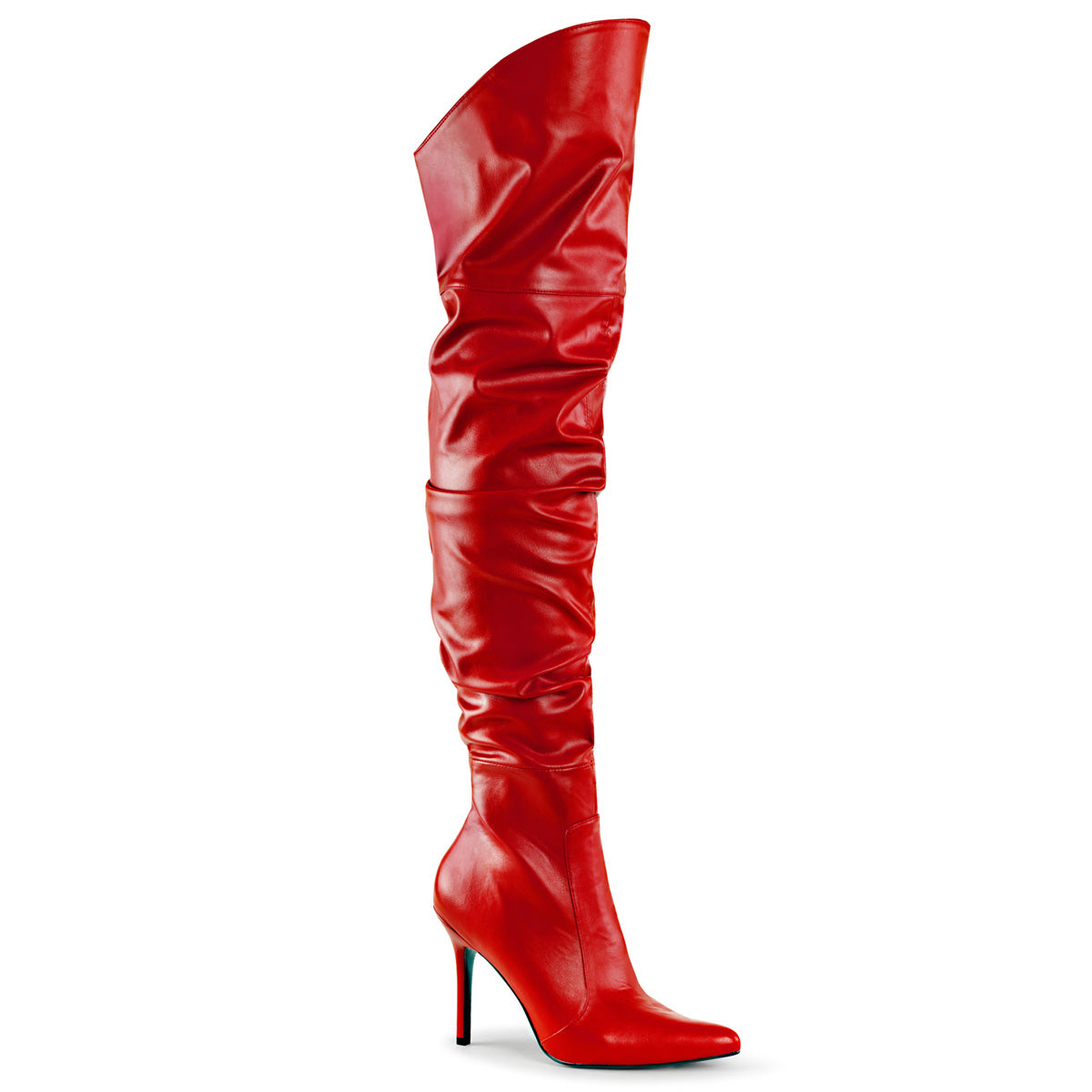 CLASSIQUE-3011 - Red Faux Leather