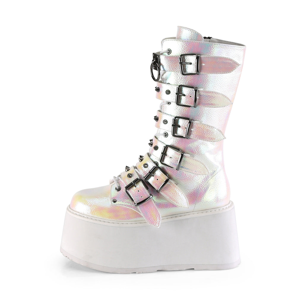 DAMNED-225 - Pearl Iridescent Vegan Leather