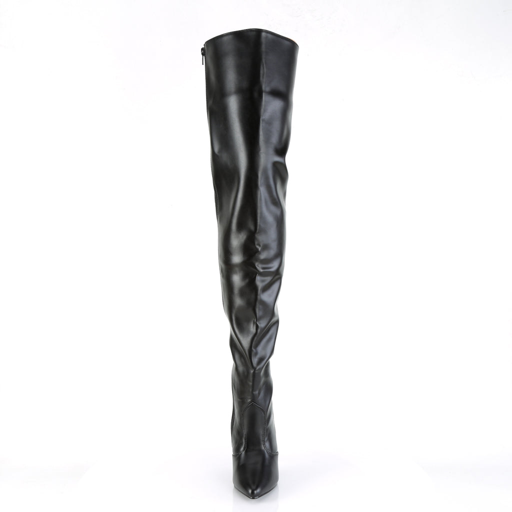 SEDUCE-3010 - Blk Faux Leather