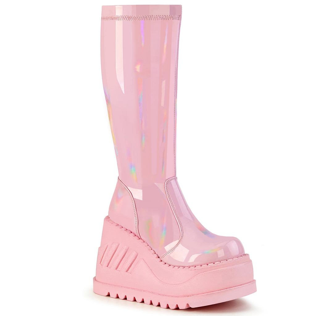 STOMP-200 - B. Pink Hologram Stretch Patent