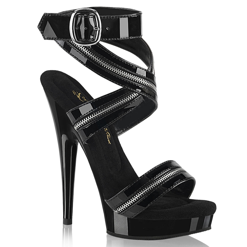 SULTRY-619 - Blk Pat/Blk