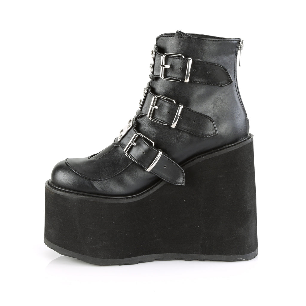 SWING-105 - Blk Vegan Leather