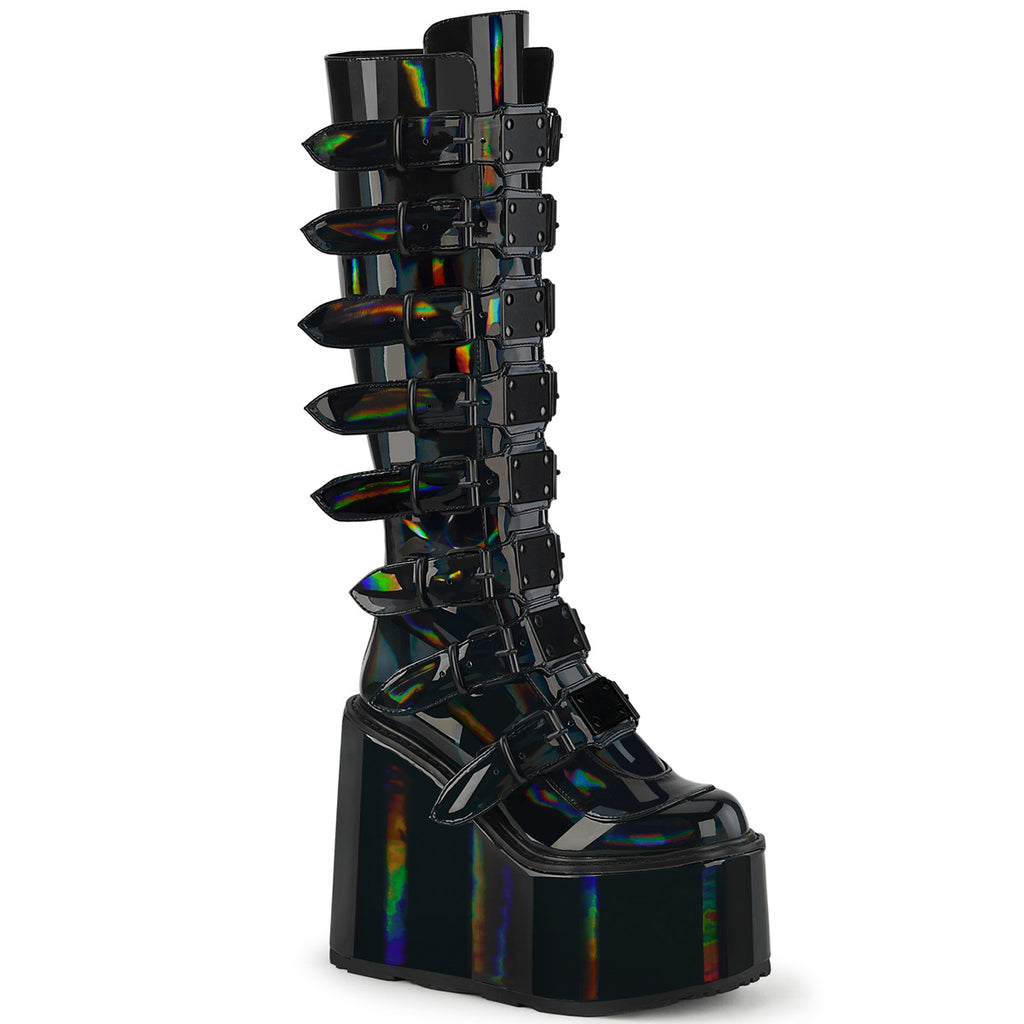 SWING-815 - Blk Holographic Pat